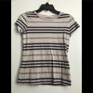 Purple and Blue Striped T-Shirt